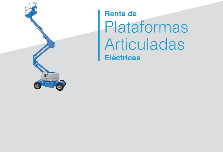renta plataformas articuladas electricas